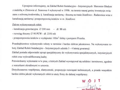 Referencje - 1999 (13)