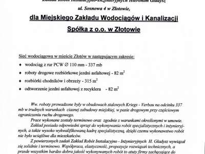 Referencje - 2001 (13)