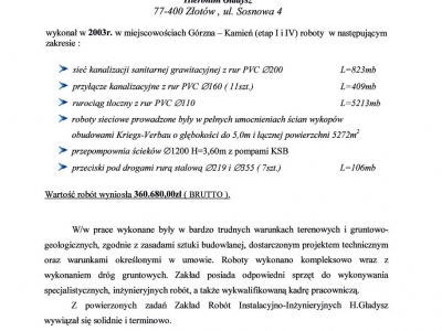 Referencje - 2003 (6)